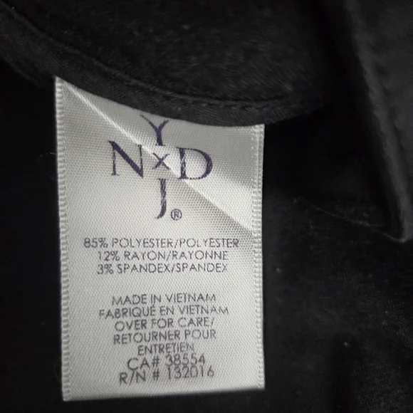 NYDJ Black Women's Trousers - Picture 6 of 7